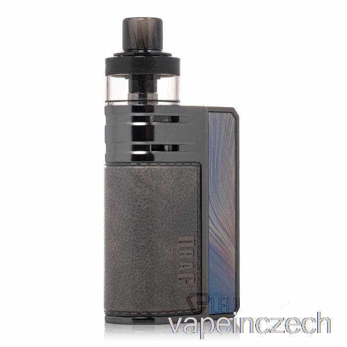 Voopoo Drag E60 Pod Mod Kit šedý Kovový Vape Bez Nikotinu